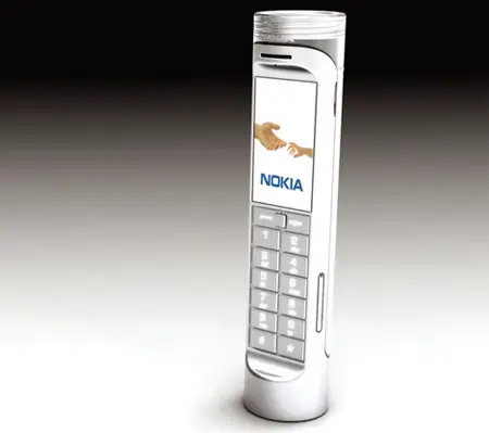 eco-friendly nokia phone with bio battery