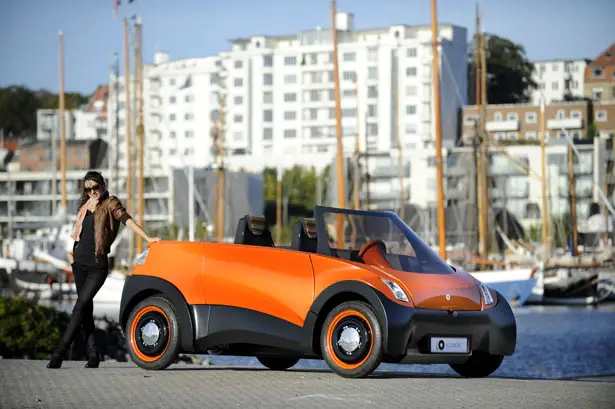 ECOmove QBEAK Electric Vehicle Is A Modular Transformable Transportation