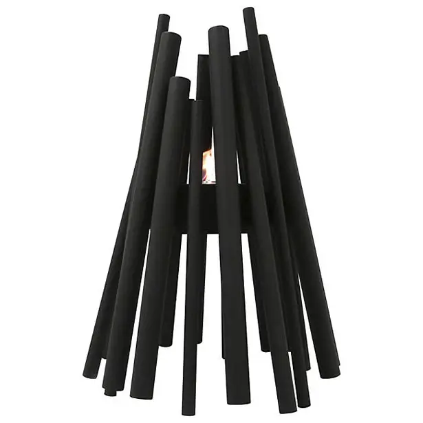 EcoSmart Fire Stix Fireplace by Hiroshi Tsunoda