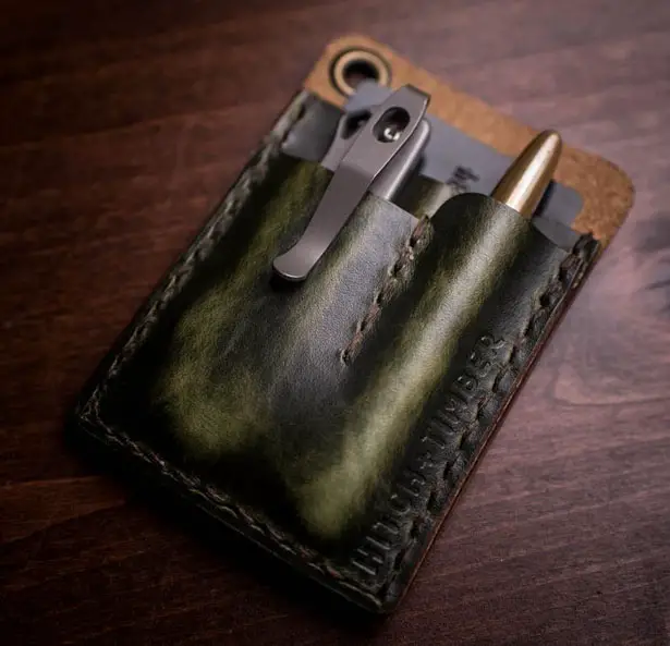 Stylish EDC Leather Gear/Card Caddy