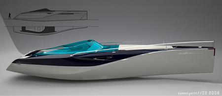 eden private luxury speed yacht