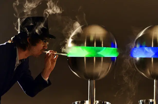 Edible Mist Machine by Charlie Harry Francis