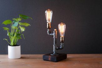 Edison Rustic Lamp Design Demonstrates The Elegance of 19th Century