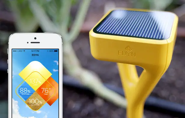 Edyn Solar Powered Smart Garden System by FuseProject
