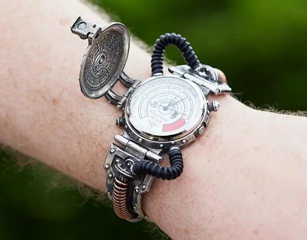 EER Steam-Powered Entropy Watch - a Pocket Watch for Your Wrist