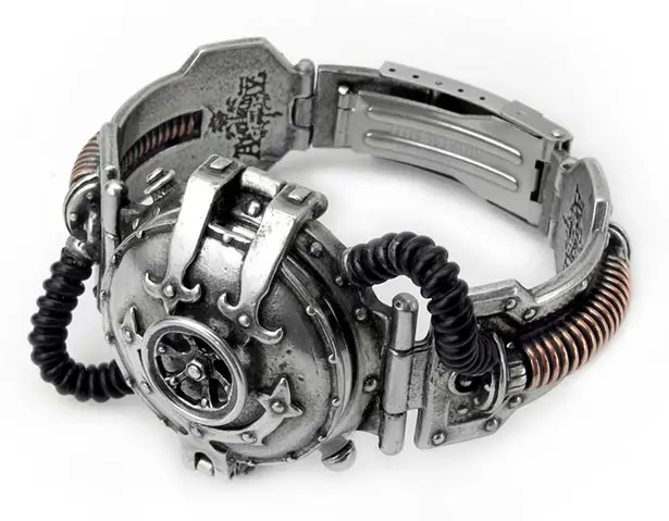 EER Steam-Powered Entropy Watch - a Pocket Watch for Your Wrist