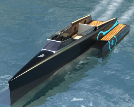 odonata efficient electric evolved hull e3h boat