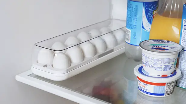Egg Minder - Smart Egg Tray by Rafael I. Hwang