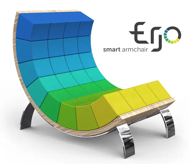 Ego Smart Armchair Features Colorful, Rearrangeable Cushions