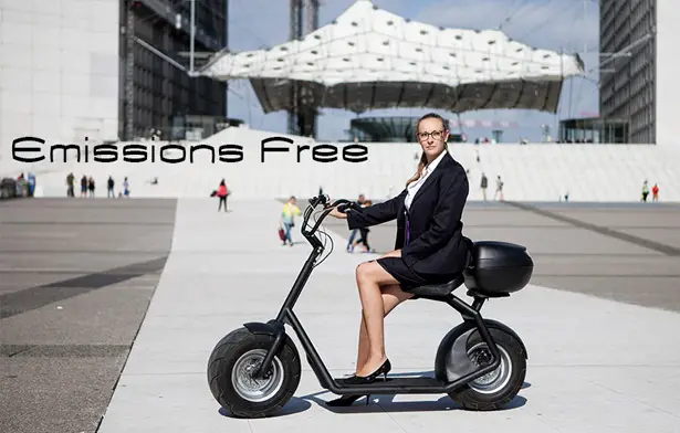 eGroov All-Road Electric Scooter Moves Easily Almost On Any Terrains