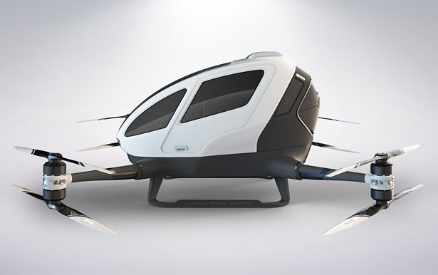 Ehang 184 drone - autonomous aerial vehicle