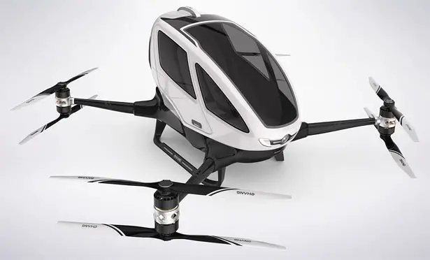 Ehang 184 drone - autonomous aerial vehicle