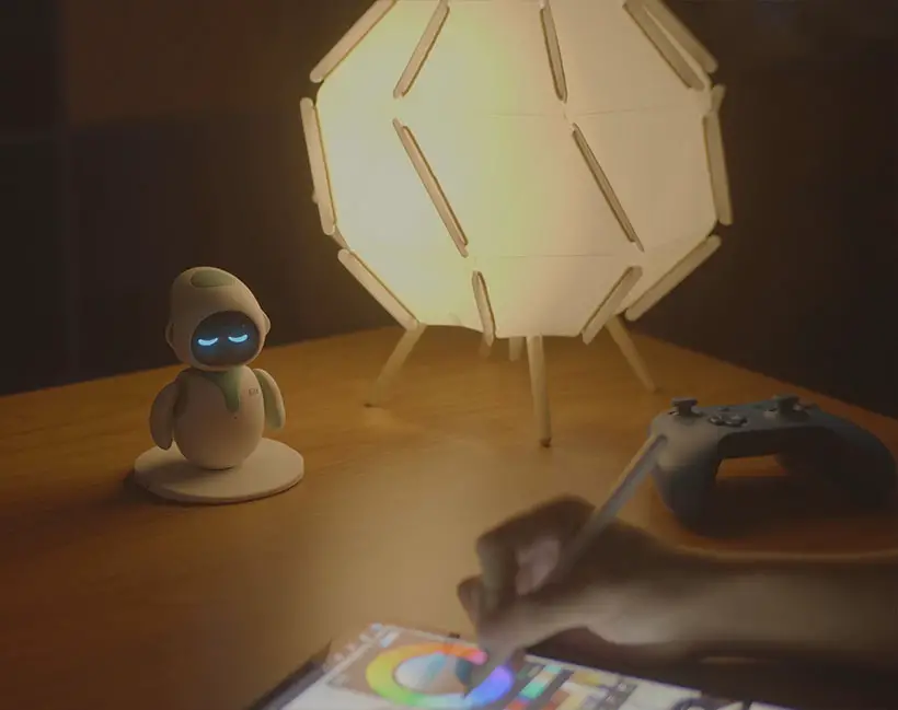 Eilik robot: an interactive desktop companion : DesignWanted