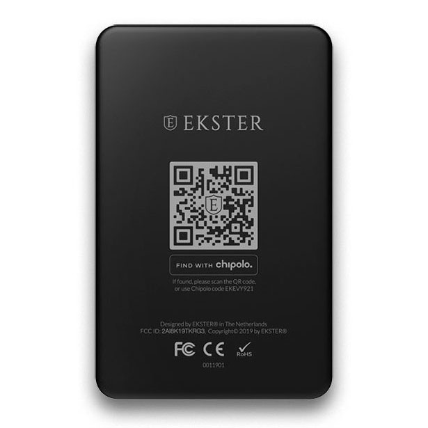 Ekster Solar Powered Tracker Card to find Lost Wallet
