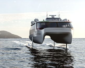 Boundary Layer Electra – World’s First Electric Hydrofoil Ferry!