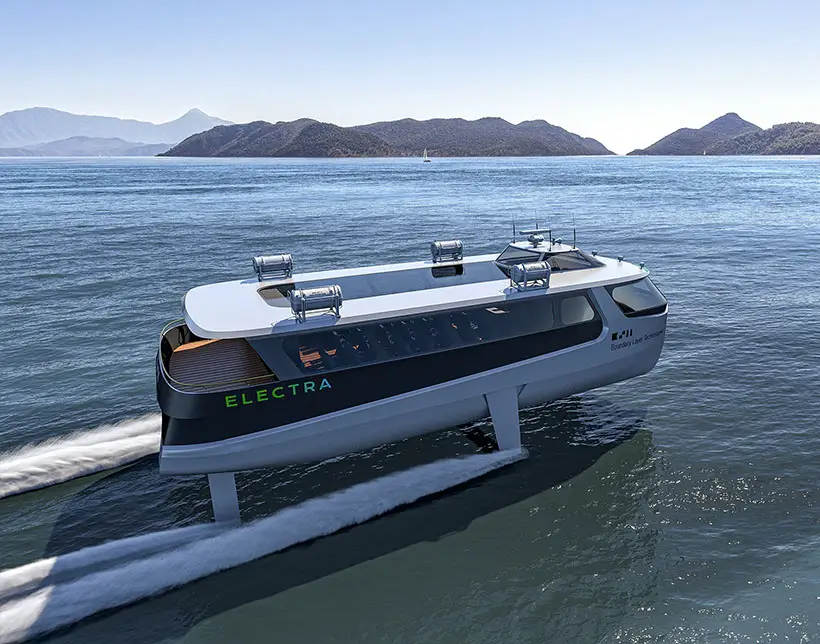  Boundary Layer Electra Hydrofoil Ferry by Erik Ulbricht