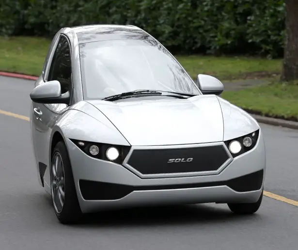 Electra Meccanica Solo - Single Seat Three-Wheel Electric Vehicle