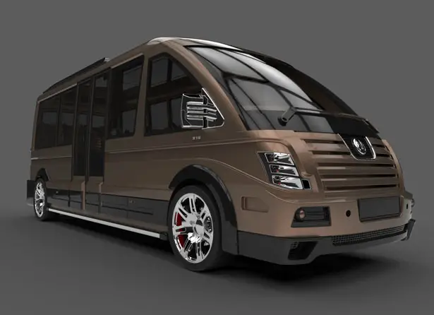 Electric Minibus by EntaStudio