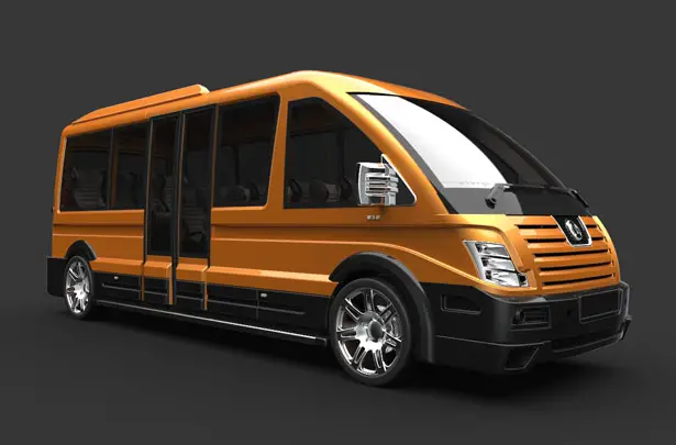 Electric Minibus by EntaStudio