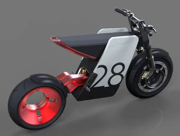 Electric Supermoto Concept by Eyal Melnick