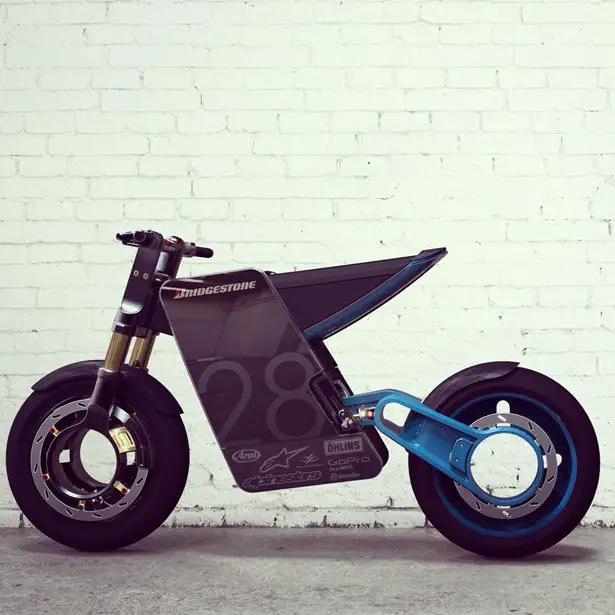 Electric Supermoto Concept by Eyal Melnick