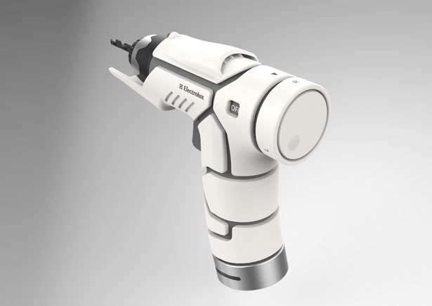 Electrolux Wireless Electric Drill Concept by Yu-Chung Chang