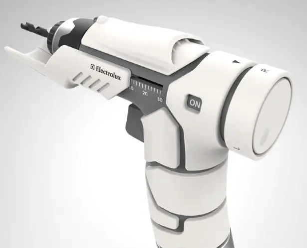 Electrolux Wireless Electric Drill Concept by Yu-Chung Chang