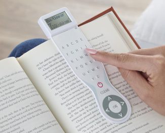 Slim Electronic Dictionary Bookmark for Crossword Puzzle Addicts