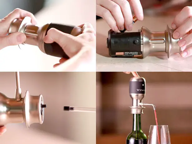 Electronic Wine and Spirit Aerator