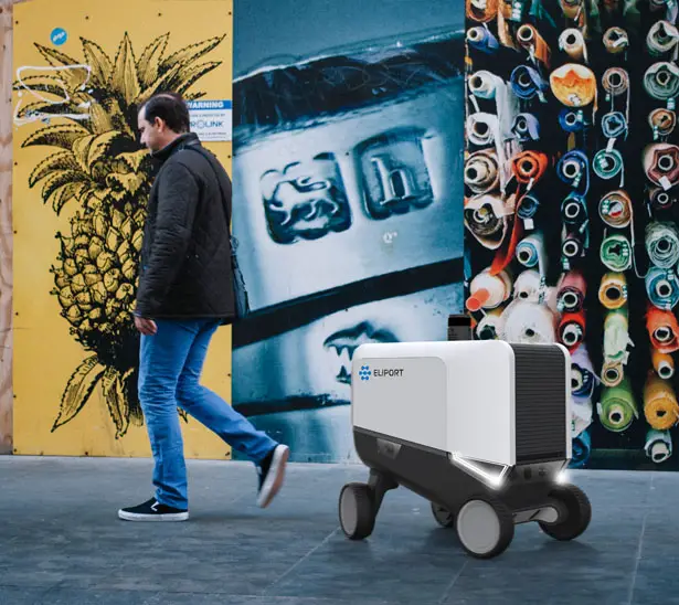 Eliport Autonomous Robot for Delivery Services