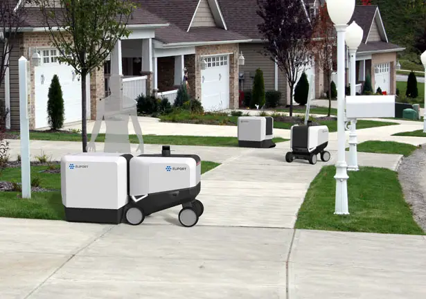 Eliport Autonomous Robot for Delivery Services