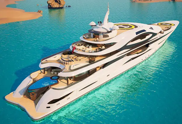 Emir Gigayacht by Gresham Yacht Design