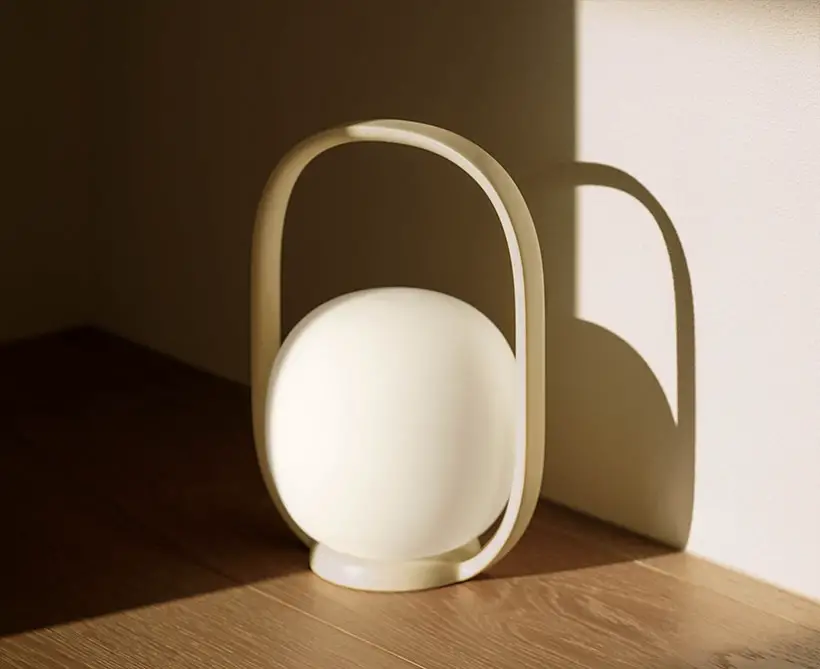 En Haut Portable Lamp by Leemok Design Studio