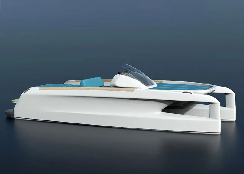 ENEA Electric Catamaran by Sebastiano Canto