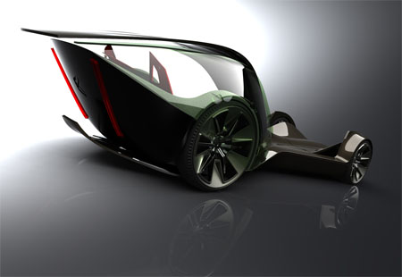 enigma futuristic car concept