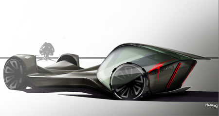 enigma futuristic car concept