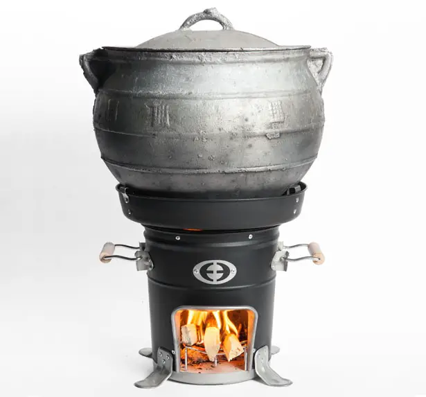 Entrofit M-5000 Wood Stove Produces Evenly Heat Distribution to Cook Faster