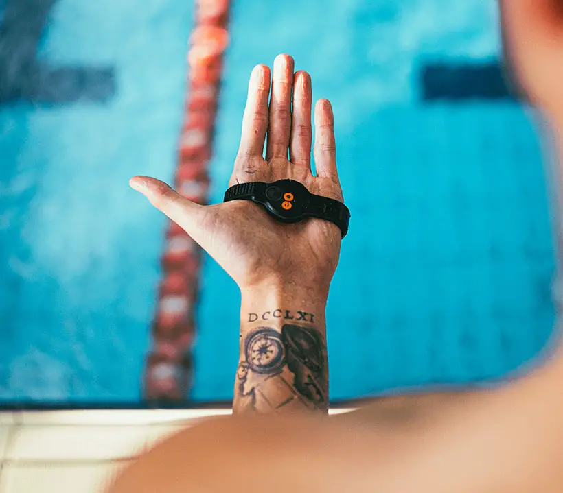 EO SwimBETTER Wearable Device by Katapult Design