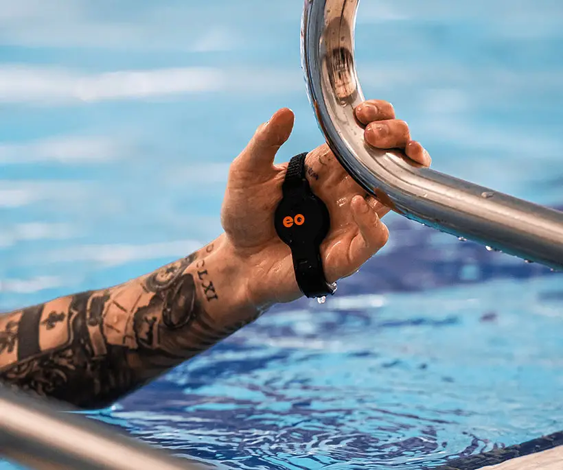 EO SwimBETTER Wearable Device by Katapult Design