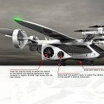 Futuristic eQO Limo Multipurpose Electric Aircraft by Oscar Viñals