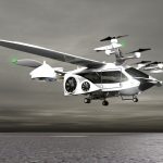 Futuristic eQO Limo Multipurpose Electric Aircraft by Oscar Viñals