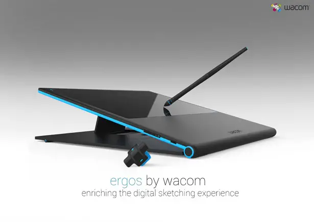 Ergos Concept Sketching Tablet Redesign