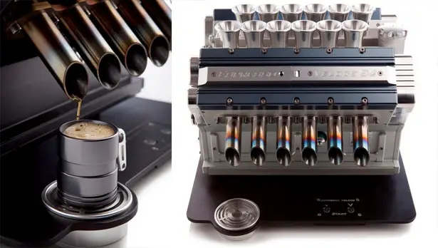 Gorgeous V12 Espresso Machine from Espresso Veloce