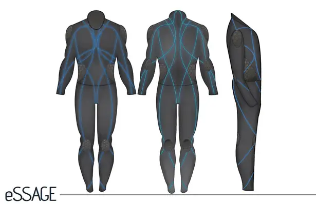 eSSAGE Massage Suit by Andre Cofield