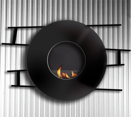 ethanol fireplace model evo