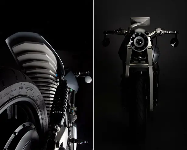 Ethec Electric Motorcyle Features Monobody Design