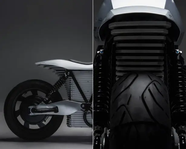 Ethec Electric Motorcyle Features Monobody Design