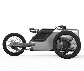 Retro Inspired E-Trike Revolution Features Instant Torque Motor and Full Front Suspension