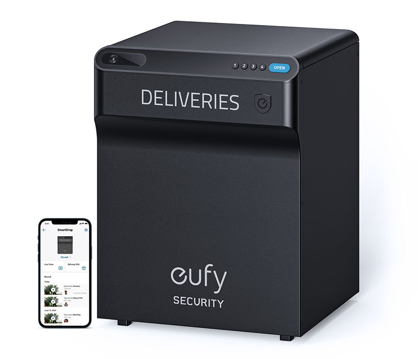 Eufy SmartDrop - Smart Delivery Box Keeps Your Packages Safe from Sticky Fingers