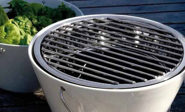 Eva Solo Table Grill Allows Everyone at The Table to Grill Their Own Food